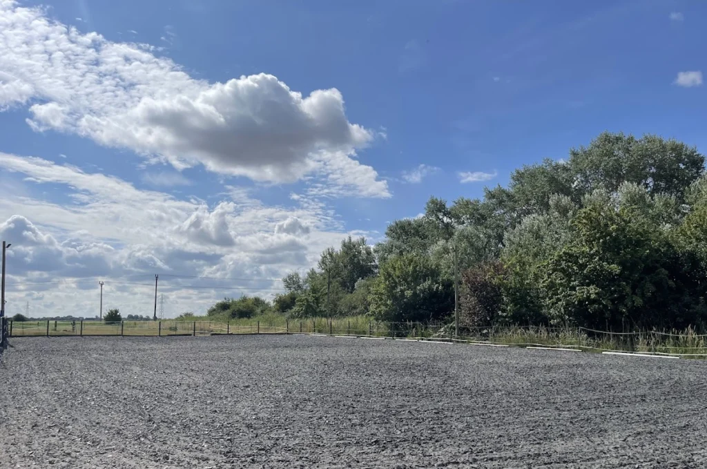 20m x 40m Sand and Rubber Manege - Equestrian Property For Sale - Near Spalding, Wisbech and Kings Lynn